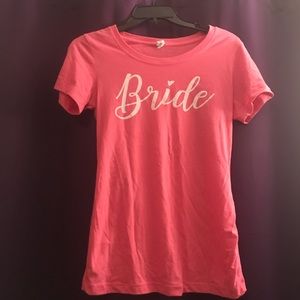Pink Bride Shirt